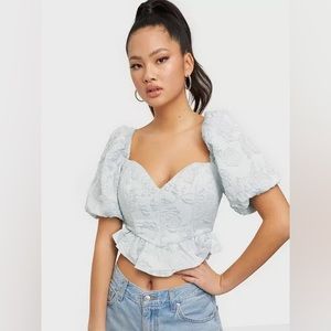 For Love & Lemons Lydia Crop Top